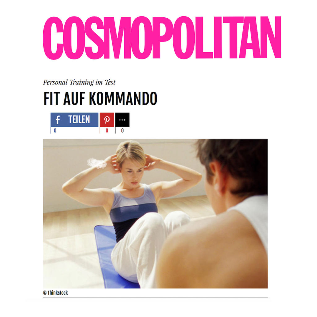 Artikel in Cosmopolitan
