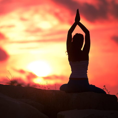 Yoga Sunset